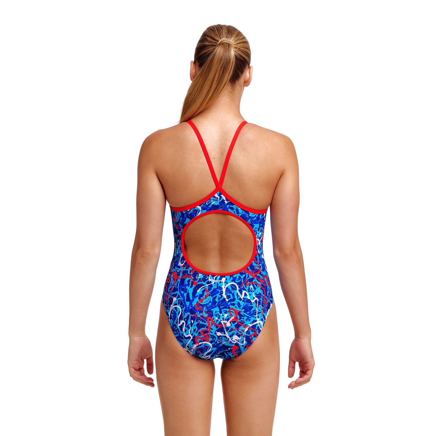 Funkita Girls Badeanzug Diamond Back Mr Squiggle