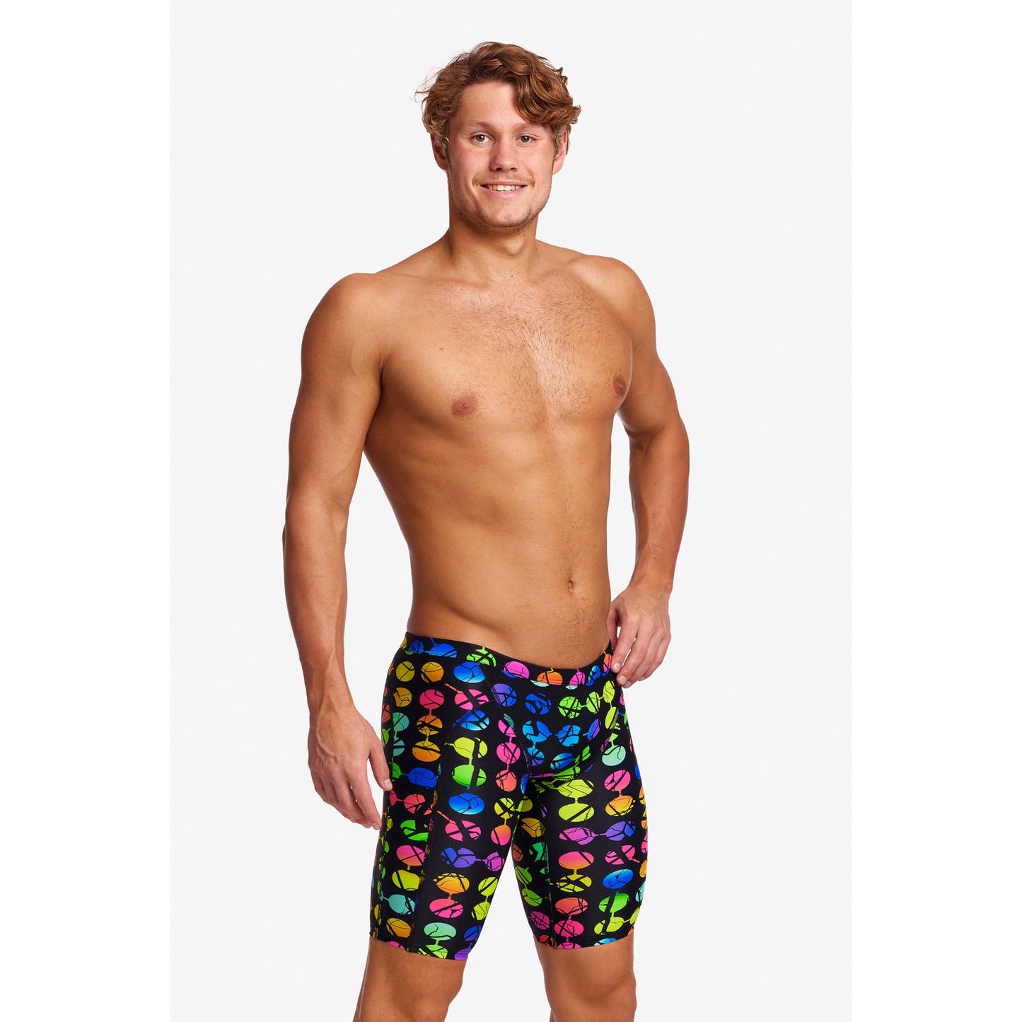 Funky Trunks Badehose Training Jammer Broken Circle