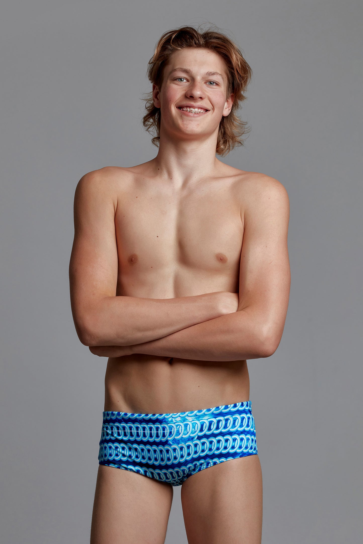 Funky Trunks Jungs Badehose Sidewinder Jet Propulsion