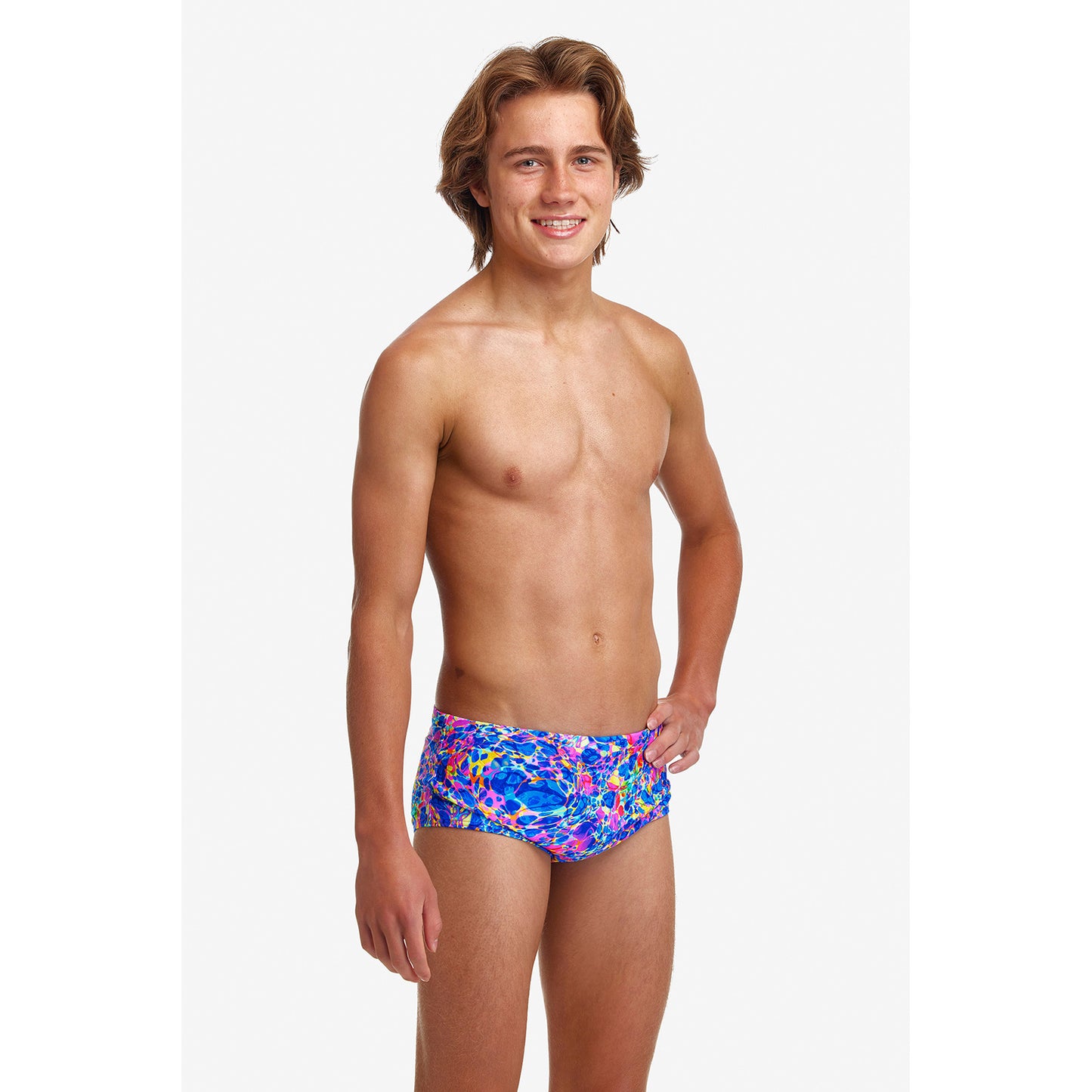 Funky Trunks Jungs Badehose Sidewinder Oiled Up