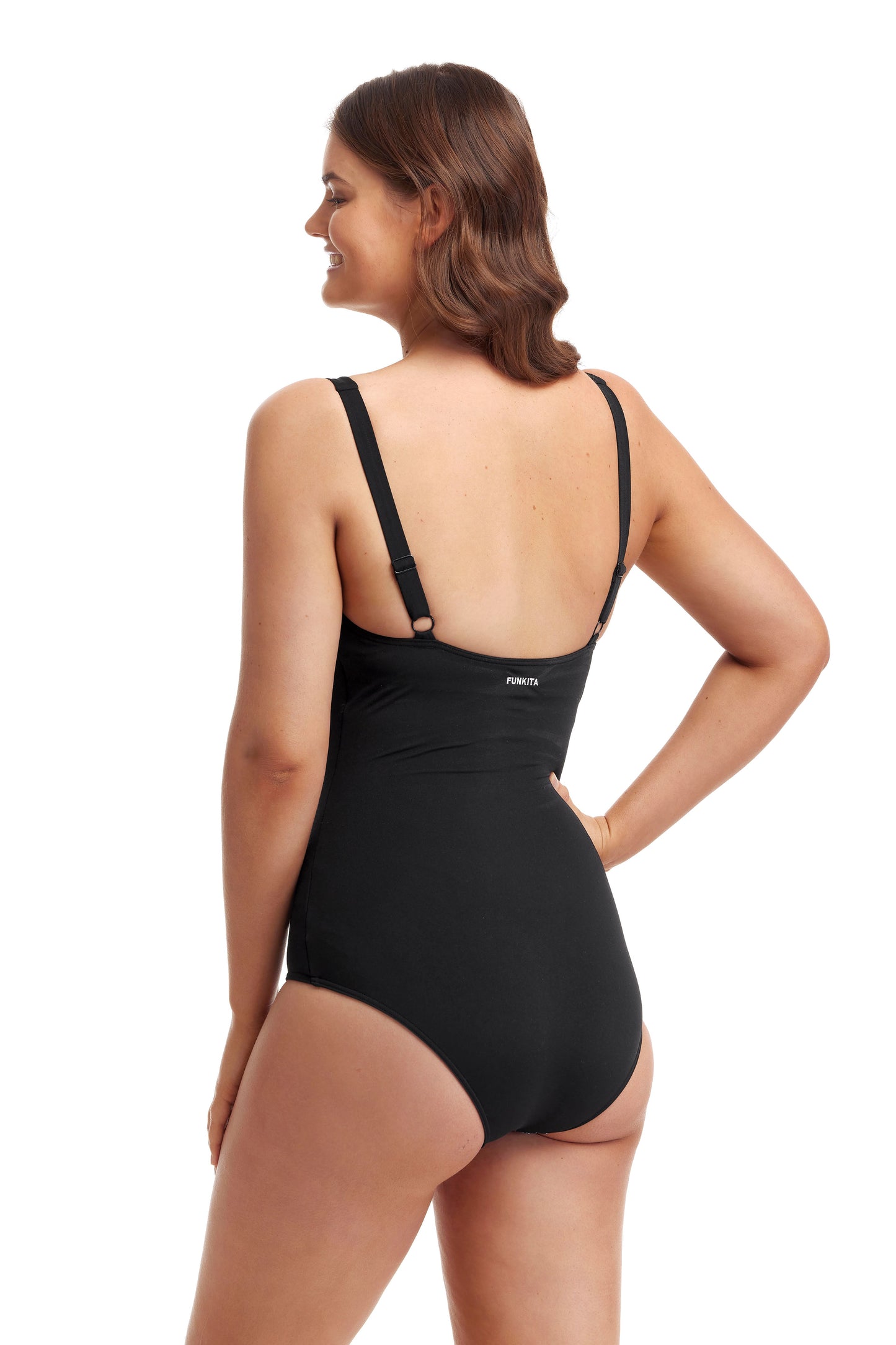 Funkita Badeanzug Figurformend Spickled