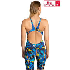 Mad Wave Revolution X8 Open Back Kneeskin - Blau