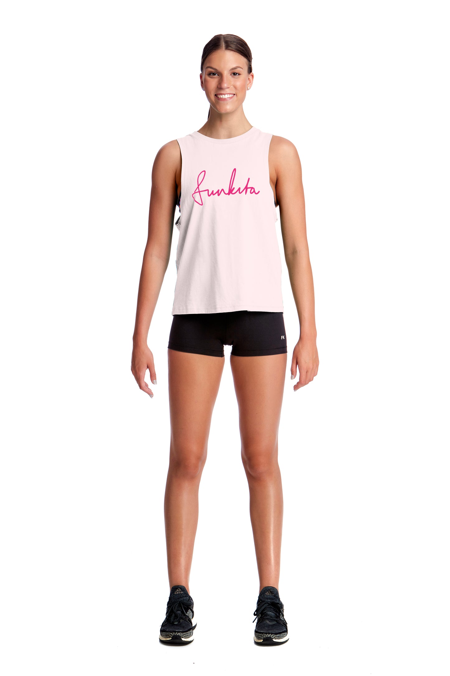 Funkita Tanktop Hank The Tank White Scribble