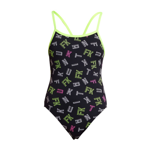 Funkita Girls Badeanzug ECO Single Strap Fked