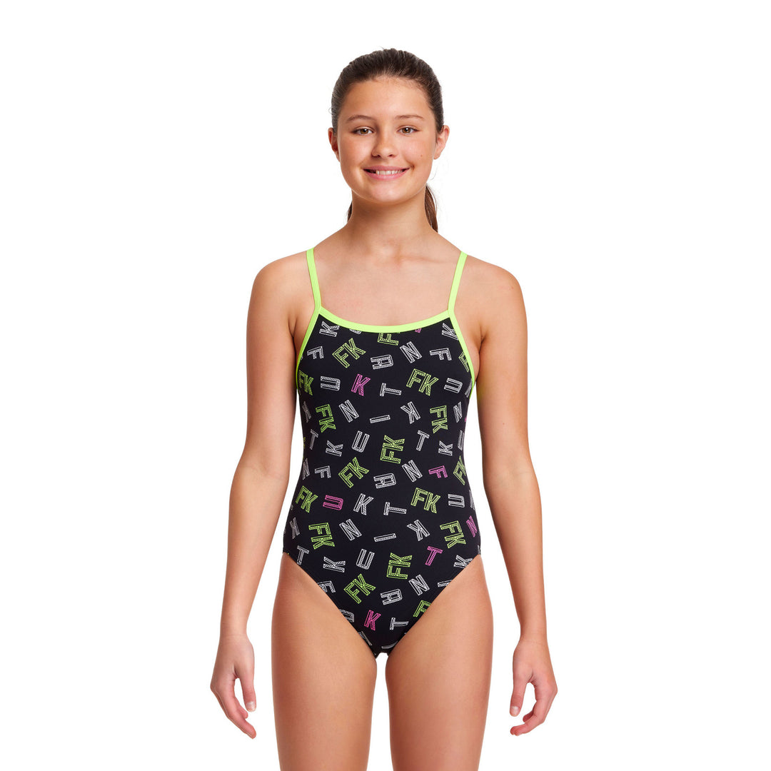 Funkita Girls Badeanzug ECO Single Strap Fked