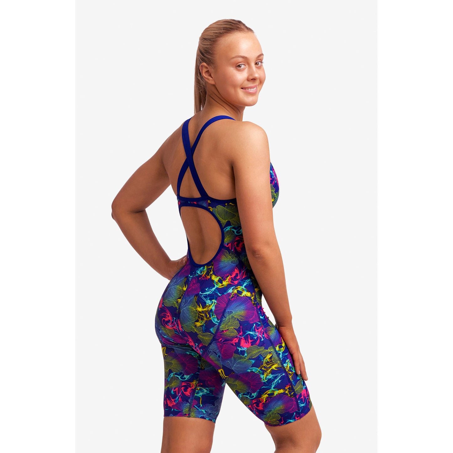 Funkita Damen Badeanzug Fast Legs Oyster Saucy