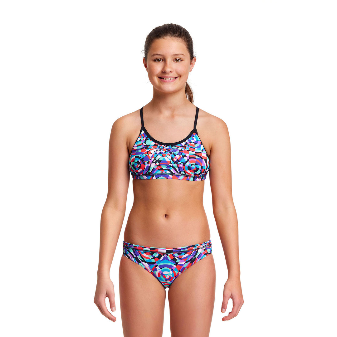 Funkita Girls Bikini Set Racerback Video Star