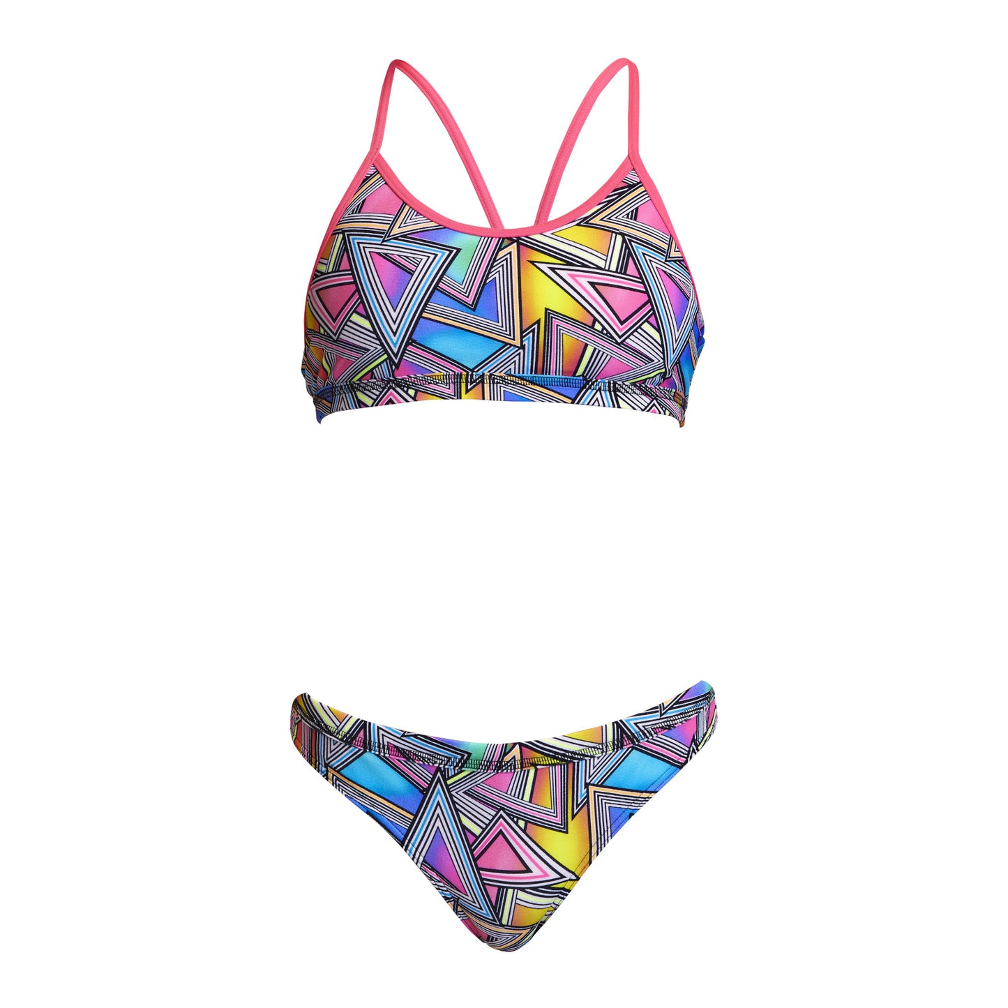 Funkita Girls Bikini Set Racerback Prism BreaK