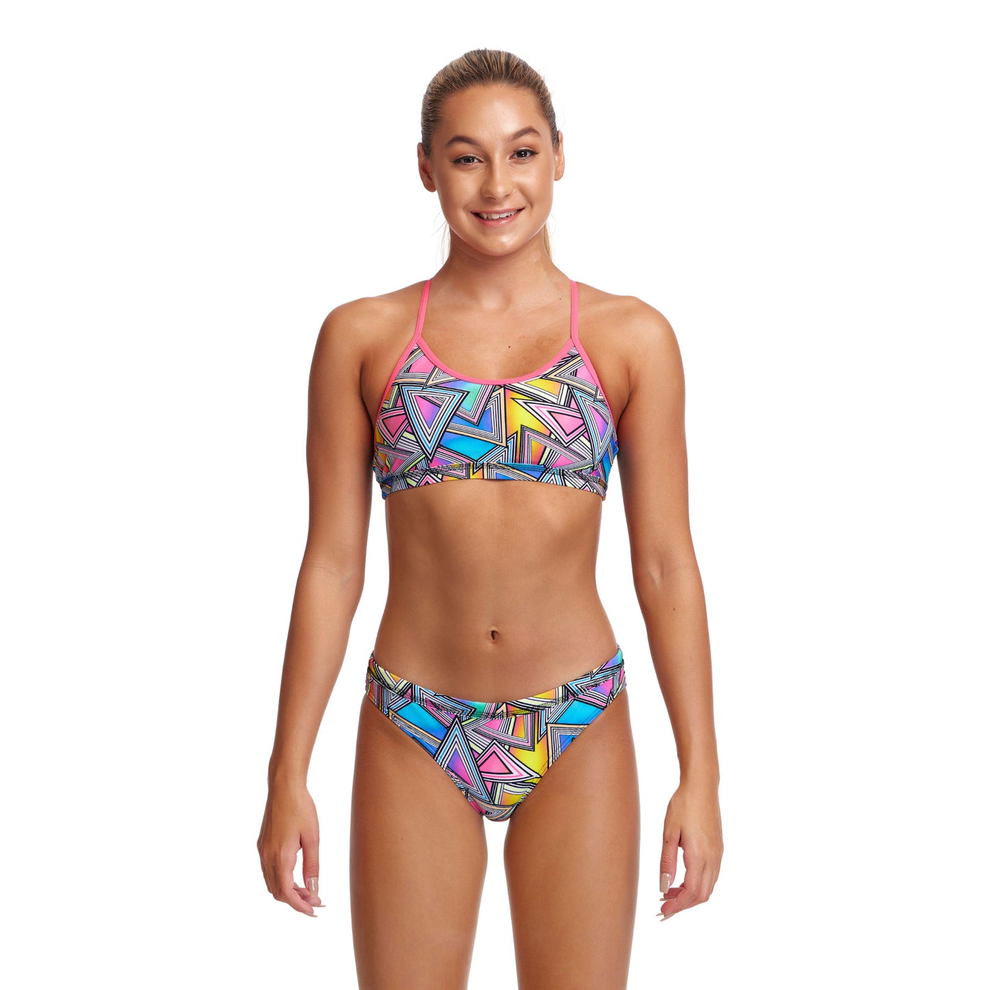 Funkita Girls Bikini Set Racerback Prism BreaK