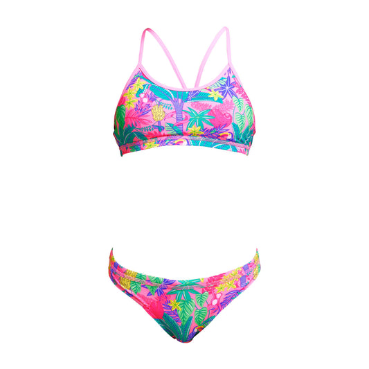 Funkita Girls Bikini Set Racerback Jungle Party