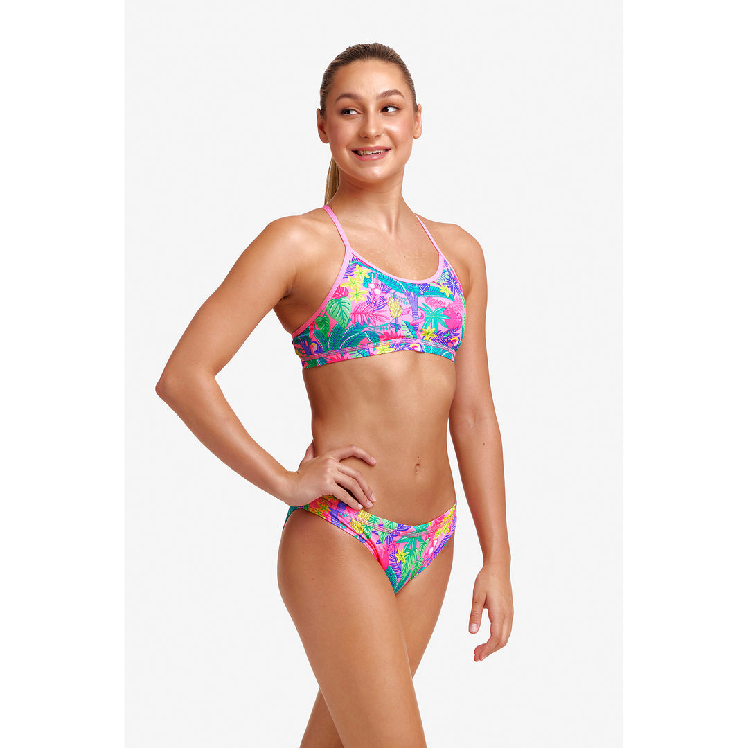 Funkita Girls Bikini Set Racerback Jungle Party