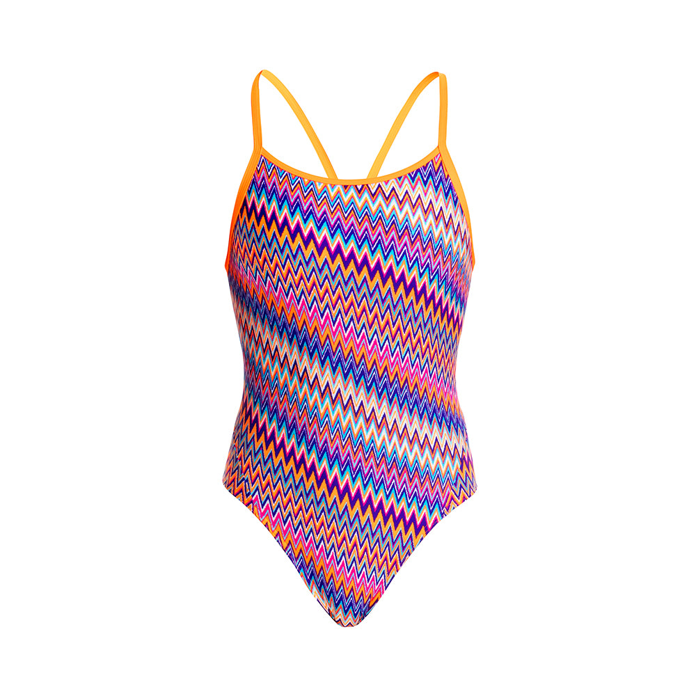 Funkita Girls Badeanzug Strapped in Fizz Bomb