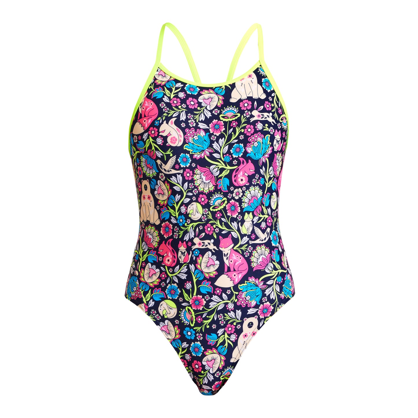 Funkita Girls Badeanzug Diamond Back Birds and Bees
