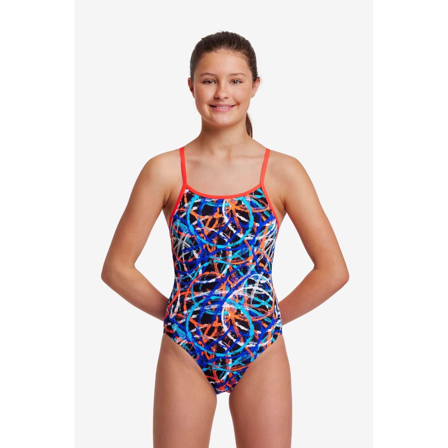 Funkita Girls Badeanzug Diamond Back Spin Doctor