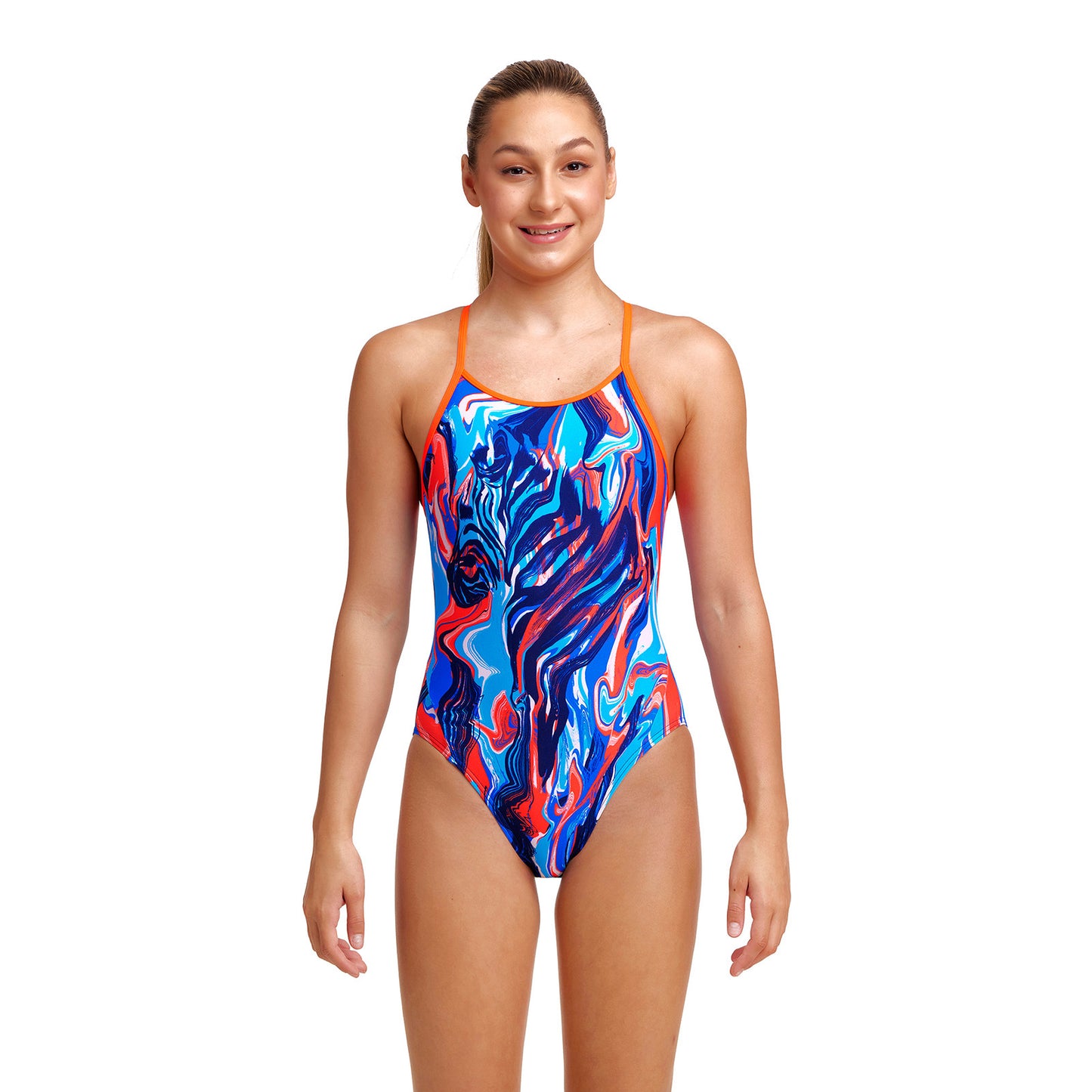 Funkita Girls Badeanzug Diamond Back Zee Bra