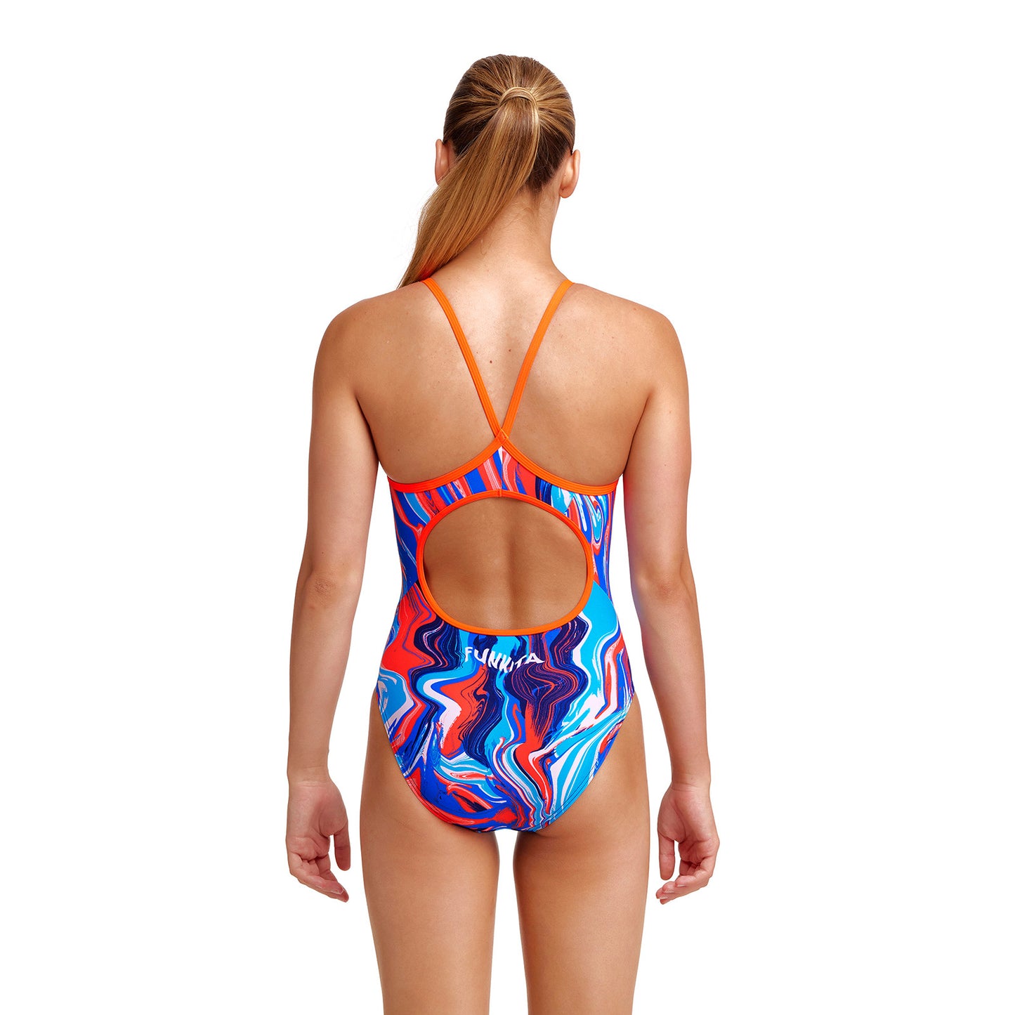 Funkita Girls Badeanzug Diamond Back Zee Bra