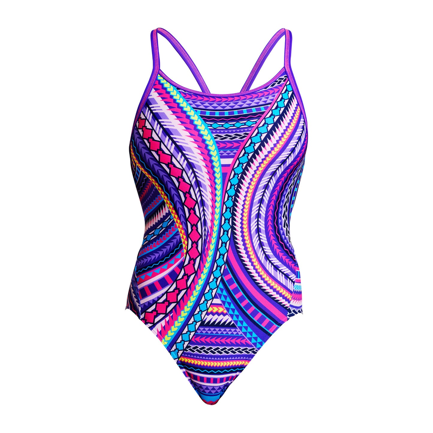 Funkita Damen Badeanzug Diamond Back Fantasy Flight