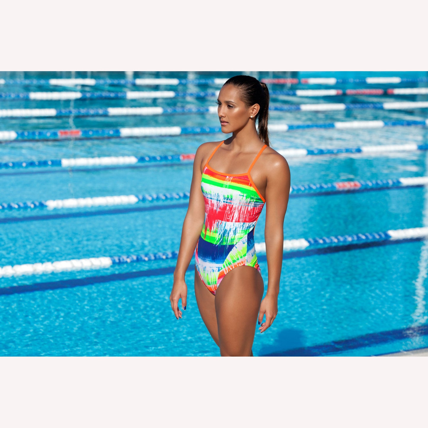 Funkita Damen Badeanzug Single Strap Lippy Love