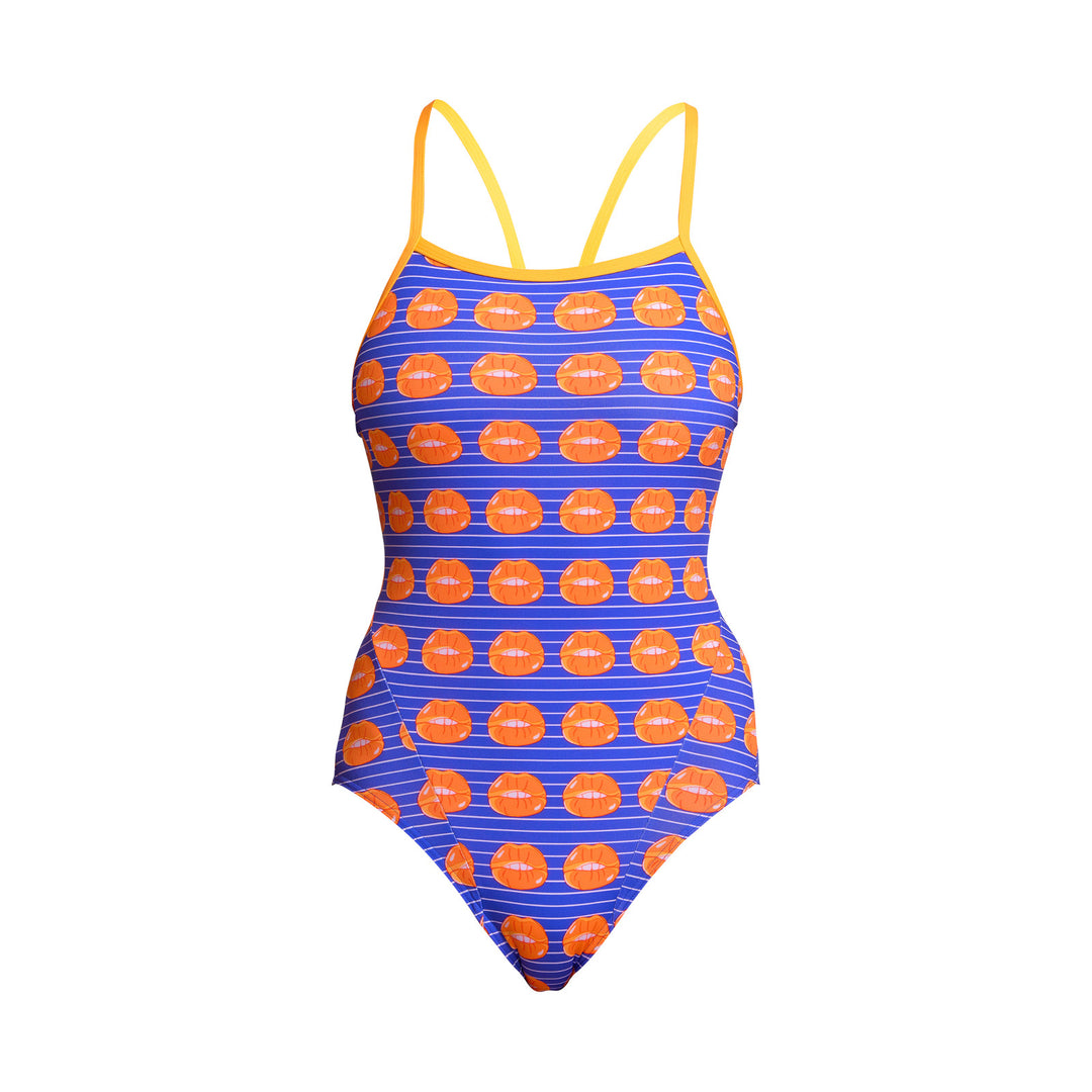 Funkita Damen Badeanzug Single Strap Dye Hard