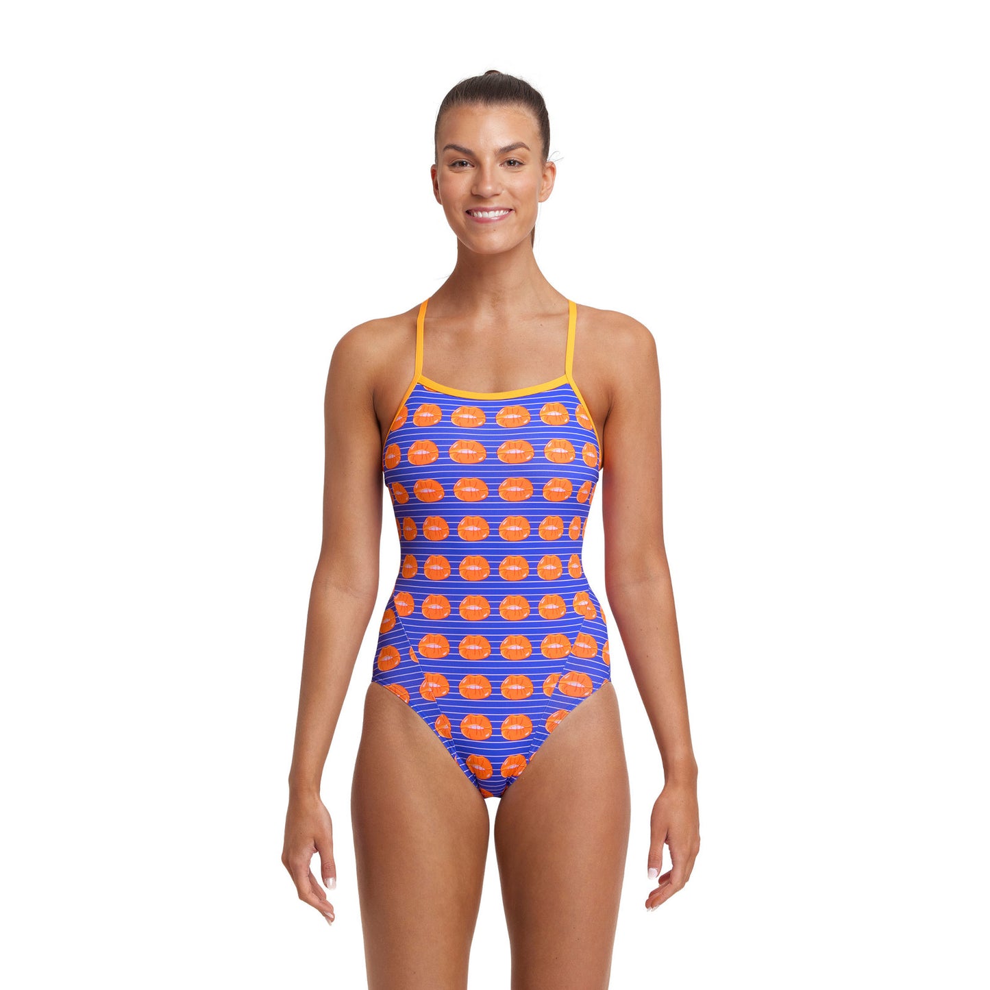 Funkita Damen Badeanzug Single Strap Dye Hard