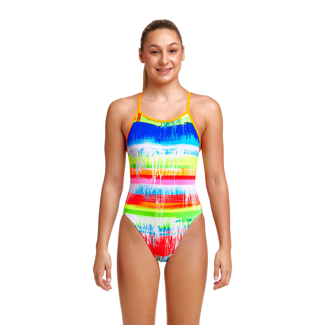 Funkita Girls Badeanzug Single Strap Lippy Love