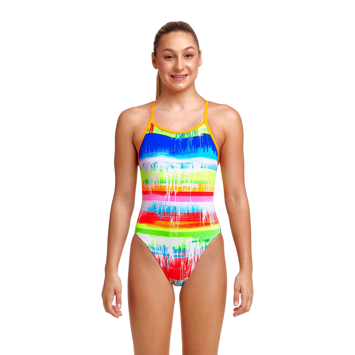Funkita Girls Badeanzug Single Strap Lippy Love