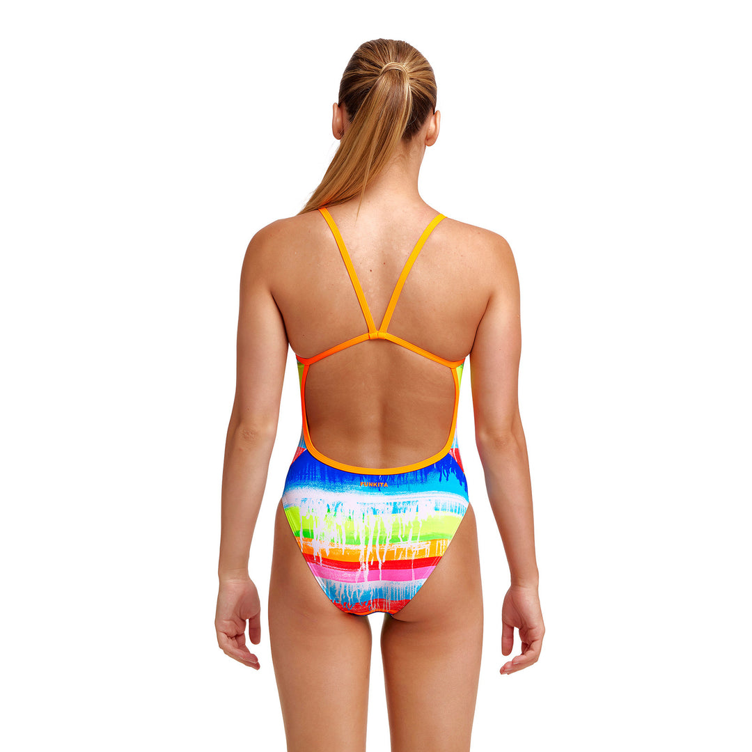Funkita Girls Badeanzug Single Strap Lippy Love