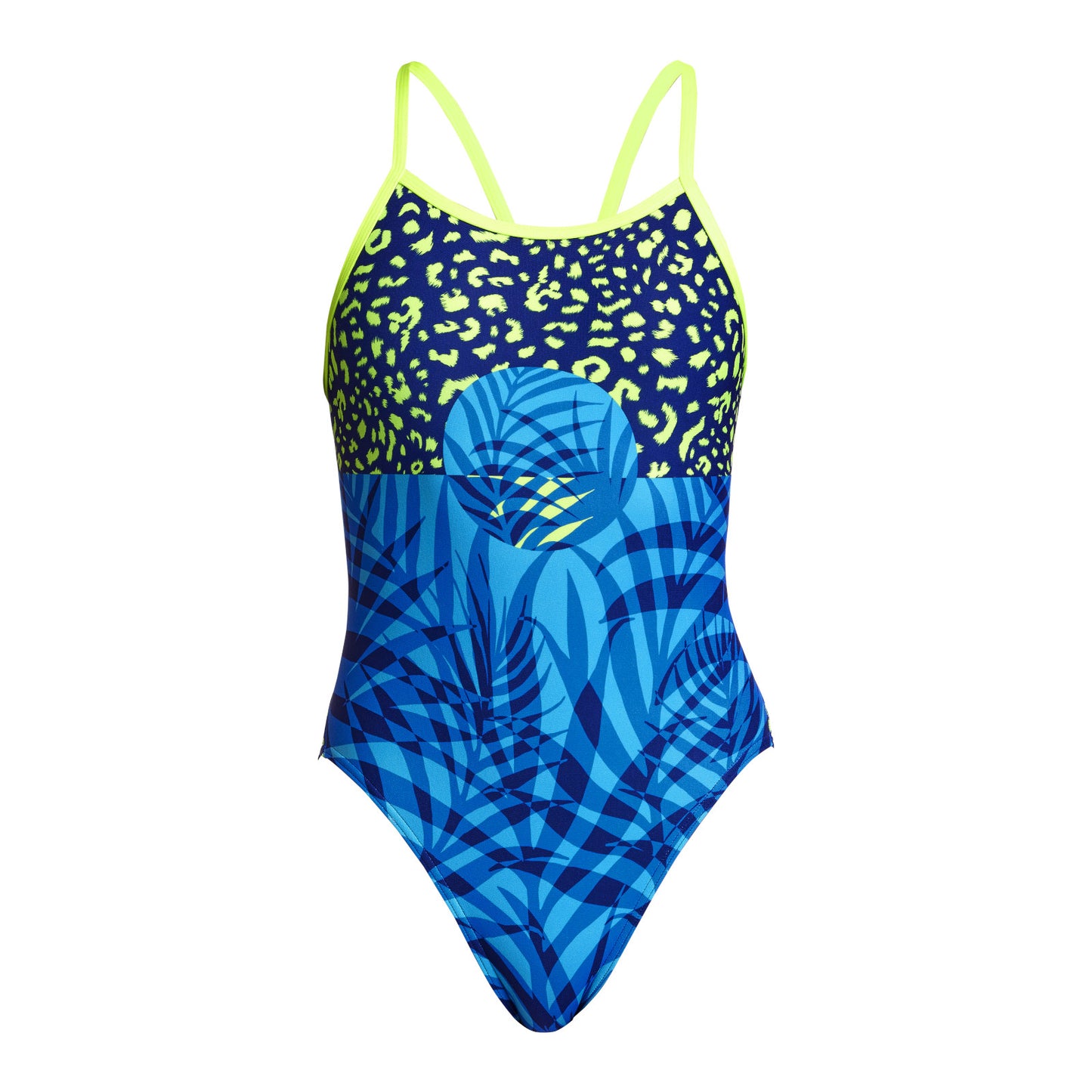 Funkita Girls Badeanzug Single Strap Purry Palm