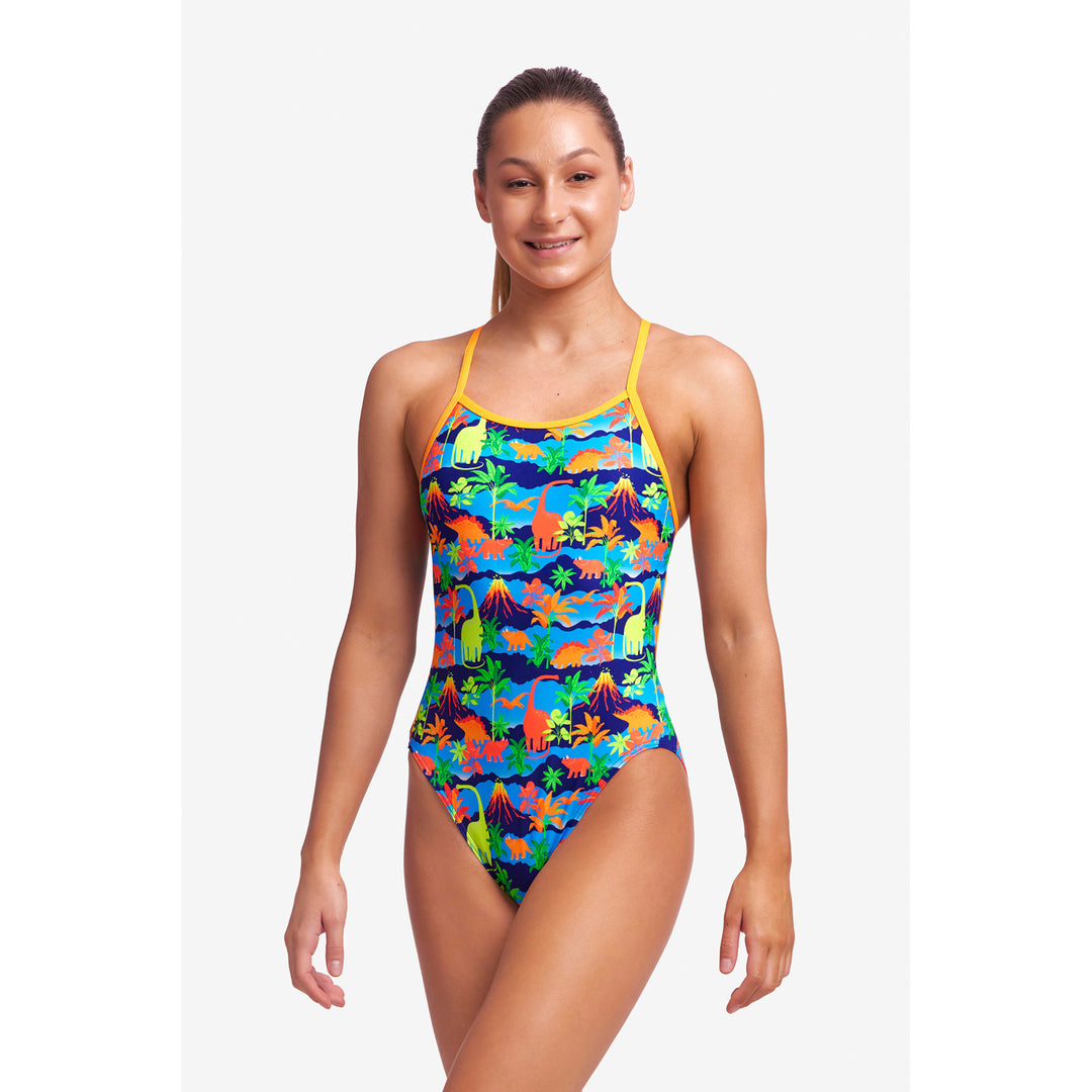 Funkita Girls Badeanzug Single Strap Big Bronto
