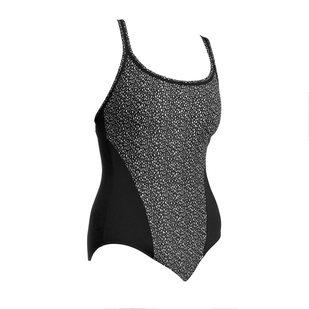 Funkita Badeanzug Figurformend Locked In Lucy Spickled