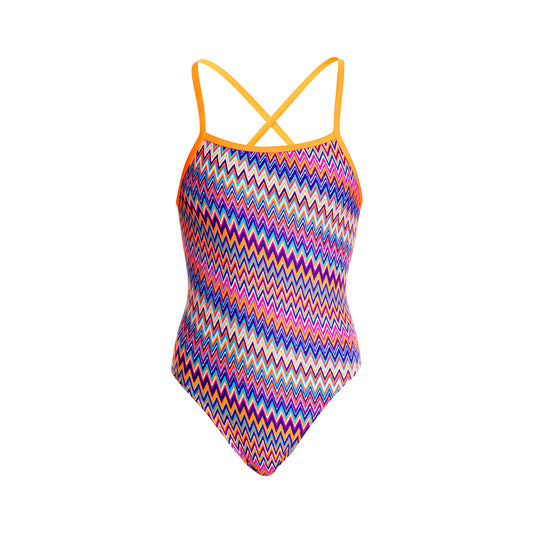 Funkita Girls Badeanzug Strapped in Fizz Bomb
