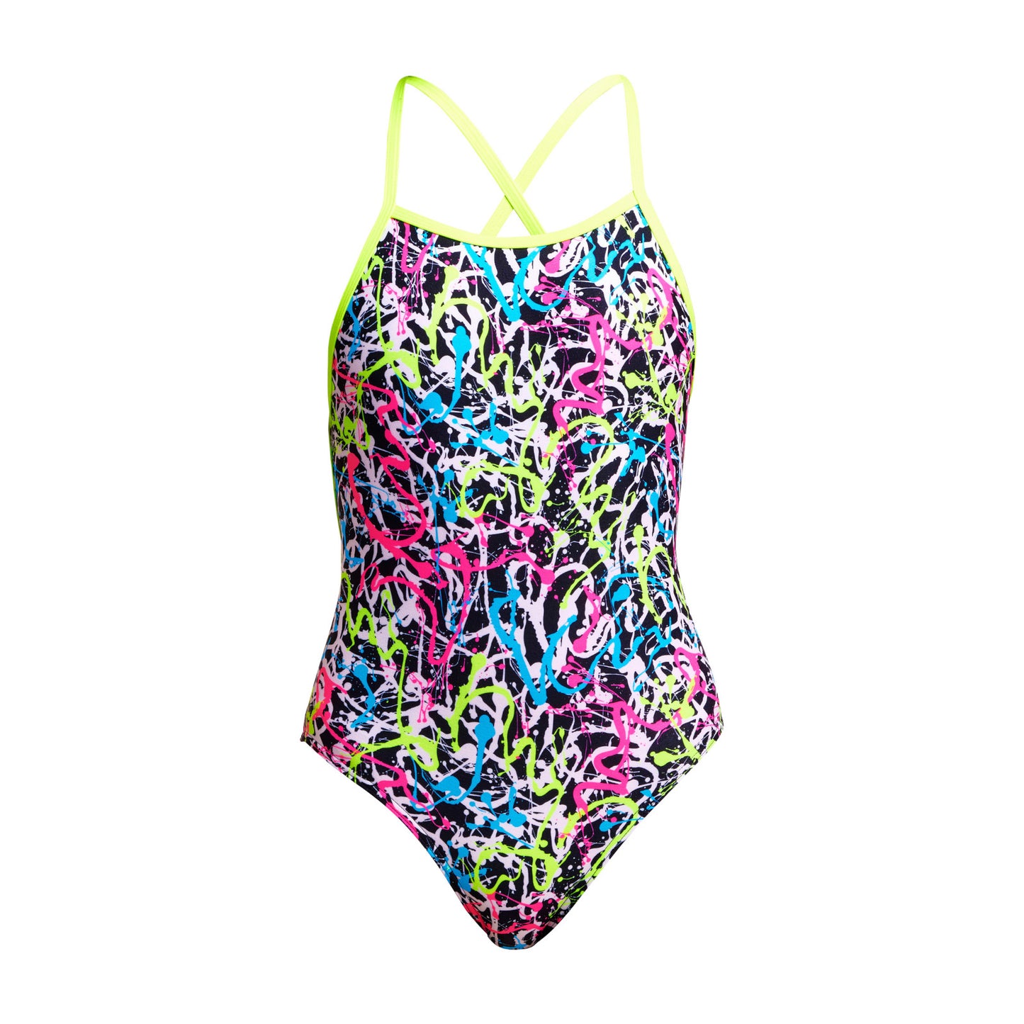Funkita Girls Badeanzug Strapped in Messed Up