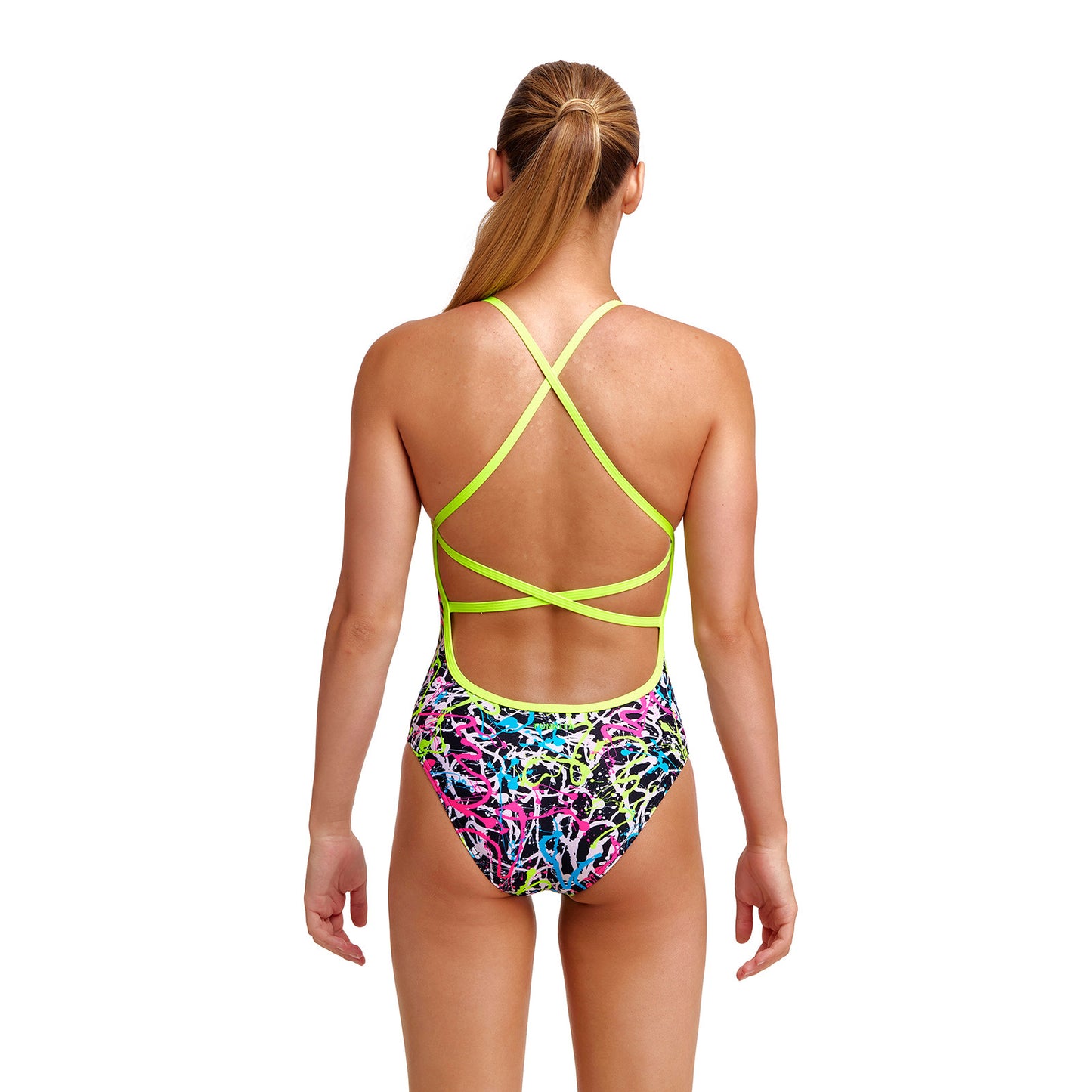 Funkita Girls Badeanzug Strapped in Messed Up