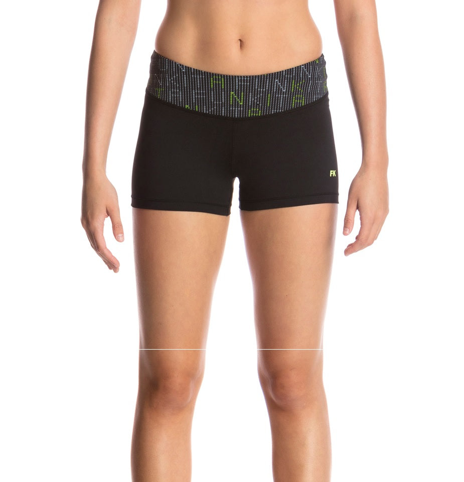 Funkita Damen Sportshort Mini Mini Binary Babe