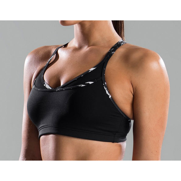 Funkita Damen Crop Top Training Strap In Night Fire