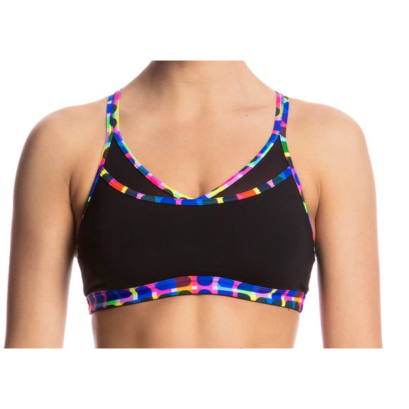 Funkita Damen Crop Top Training Strap In Top Inked