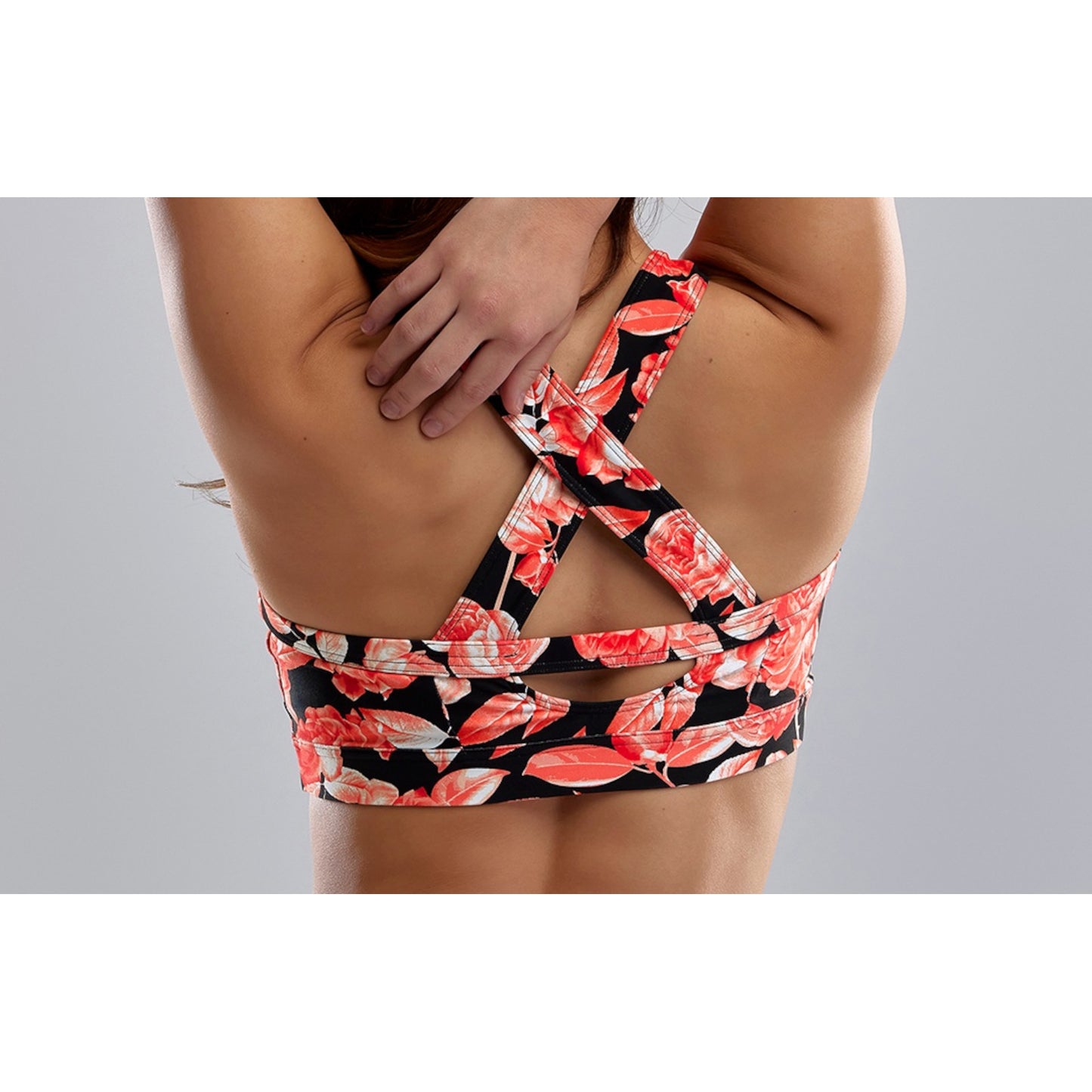 Funkita Damen Crop Top Training X Fit Rose Garden