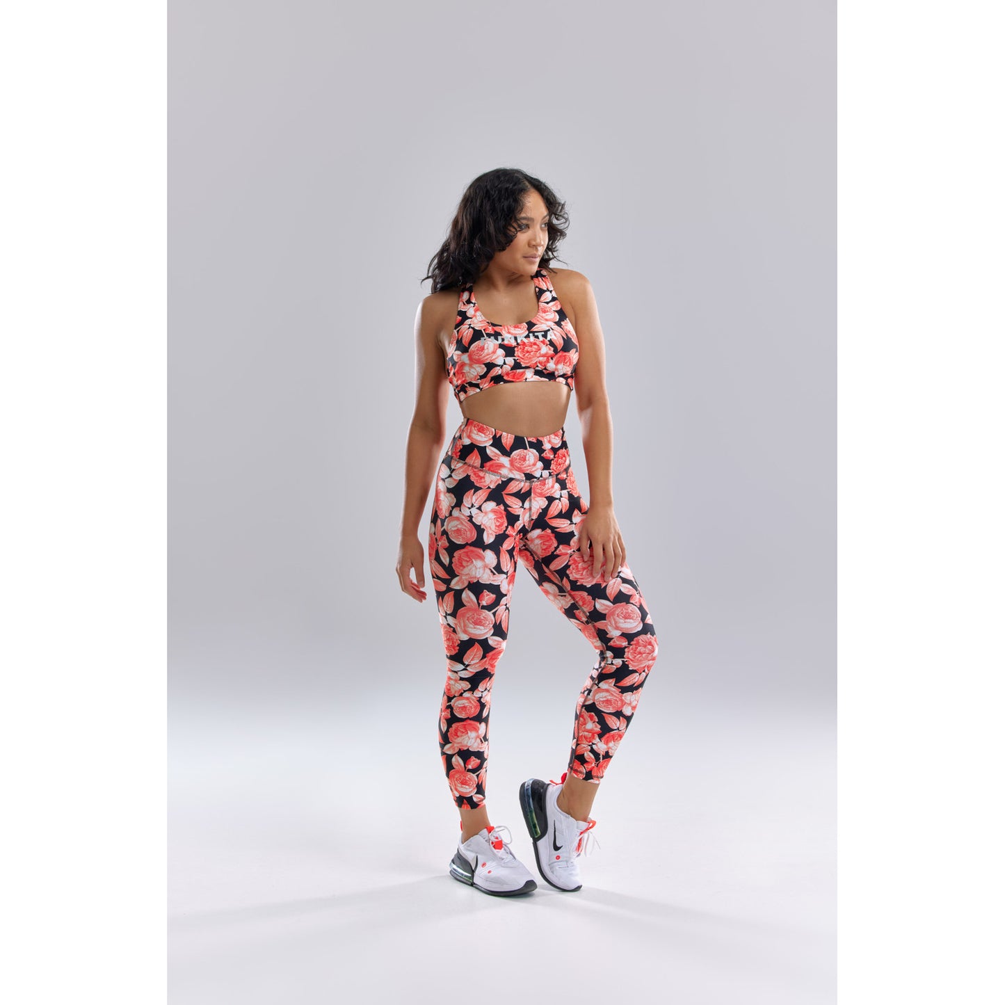 Funkita Damen Crop Top Training X Fit Rose Garden