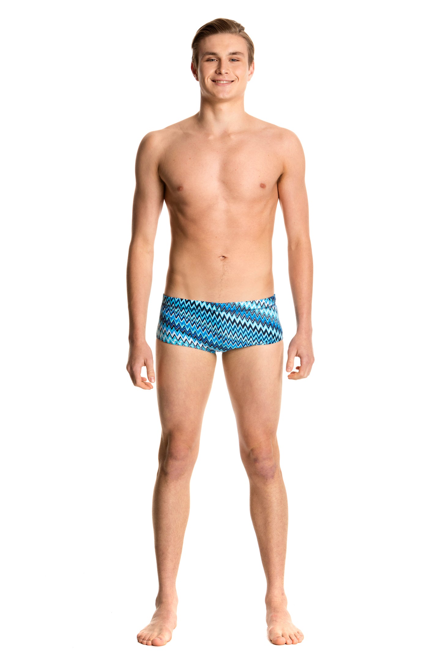 Funky Badehose Classic Static Blur
