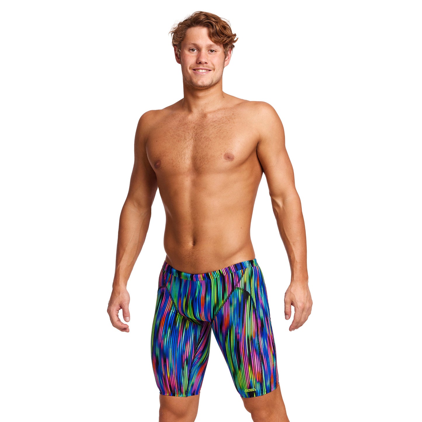 Funky Trunks Badehose Training Jammer Rain Down