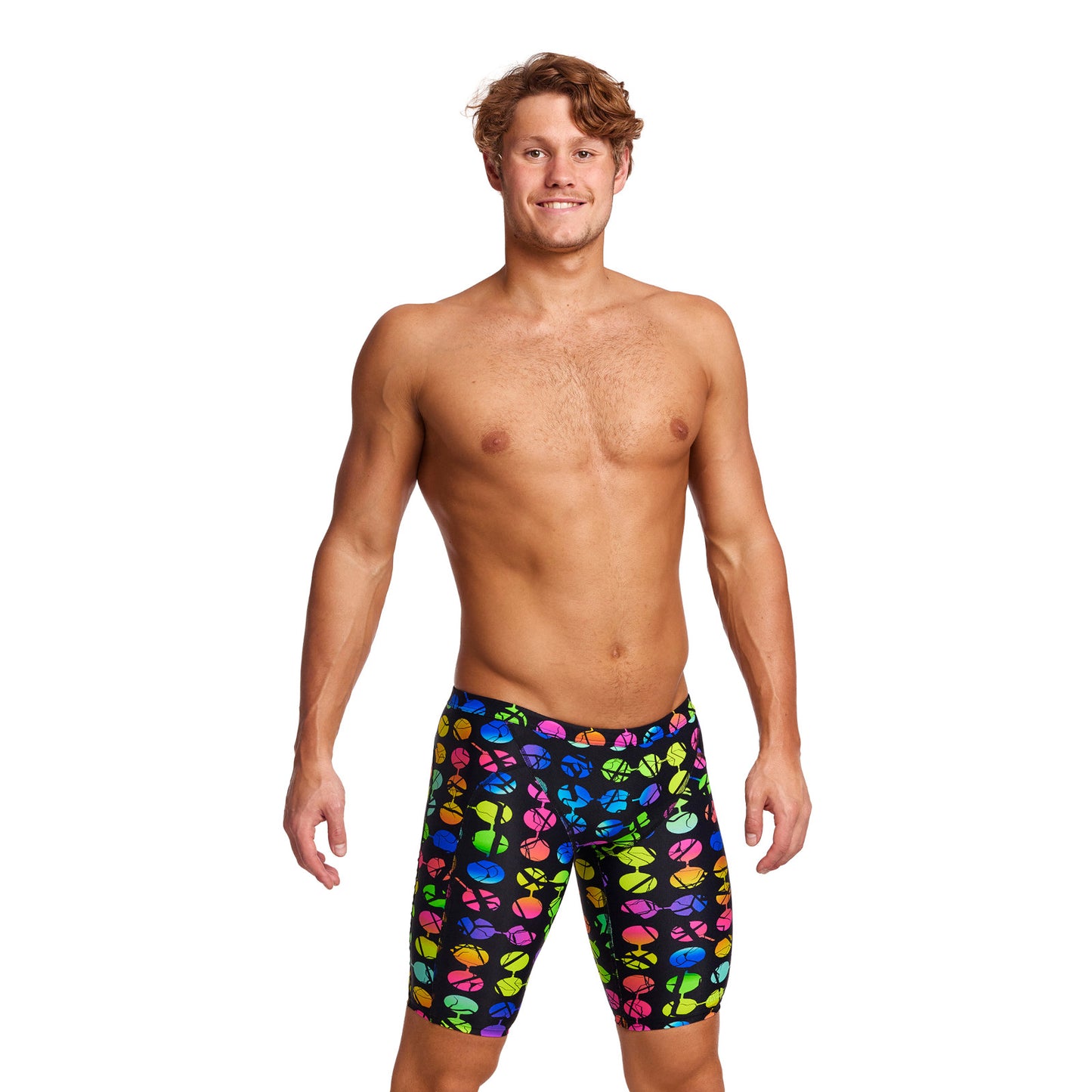 Funky Trunks Badehose Training Jammer Broken Circle