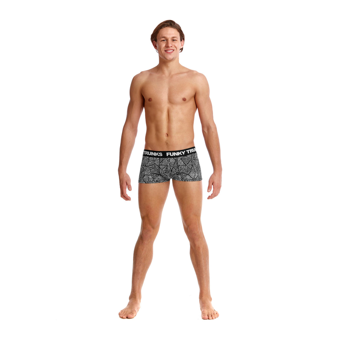 Funky Trunks Herren Boxershorts Underwear Black Widow