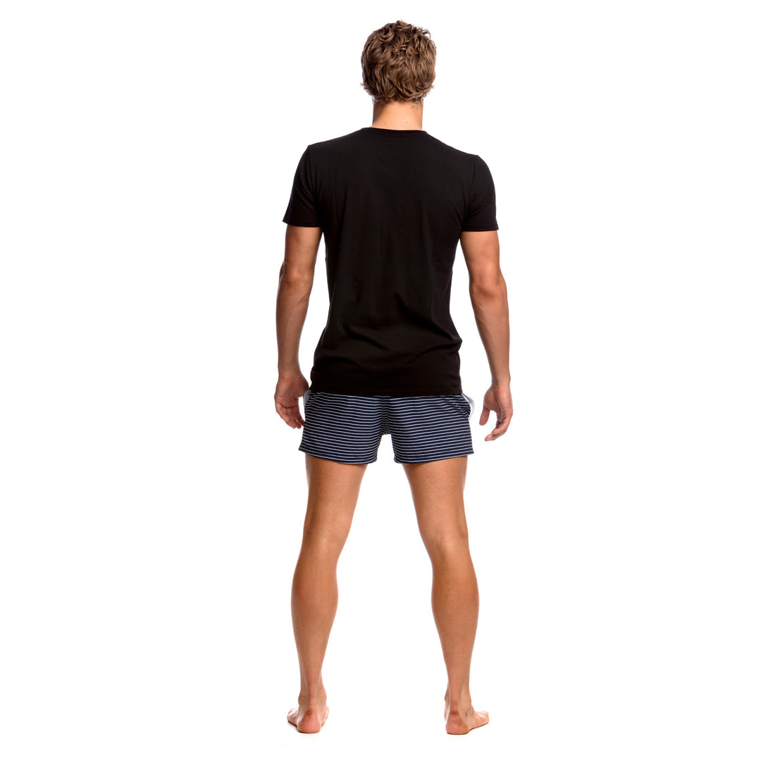 Funky Trunks Herren T-Shirt Crew Neck Gold Wingman