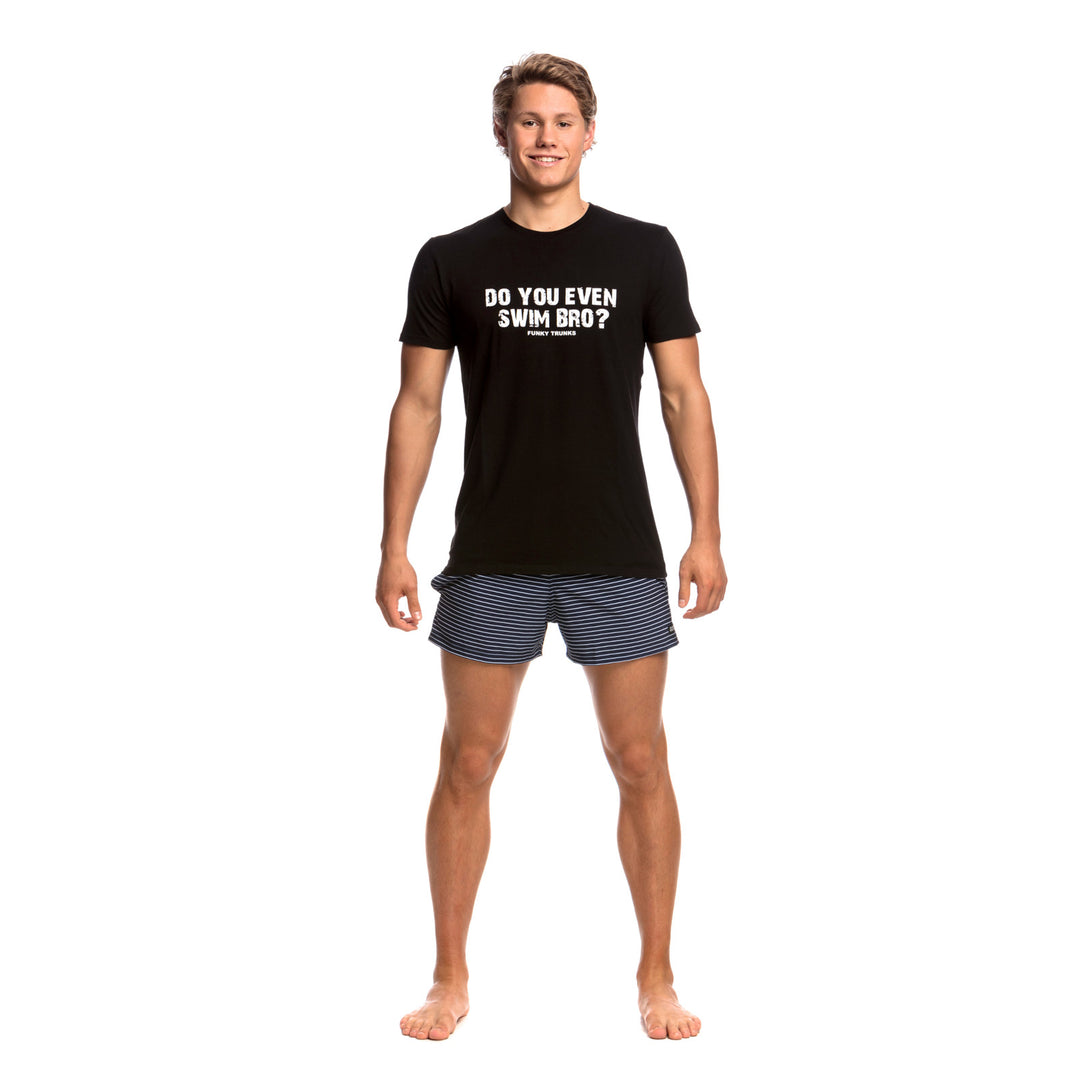 Funky Trunks Herren T-Shirt Crew Neck Turn & Burn