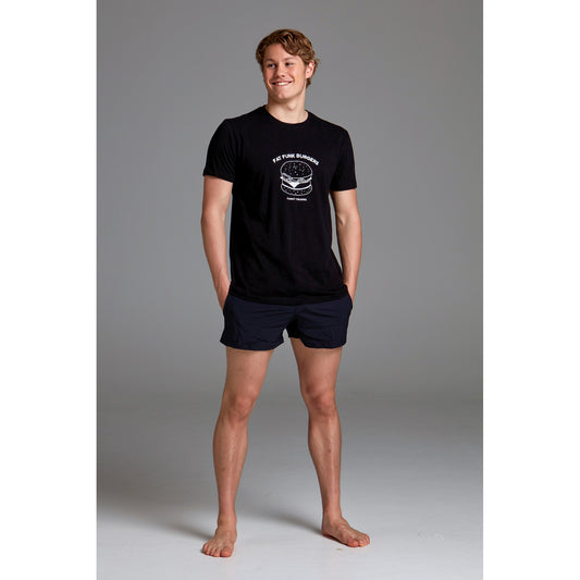 Funky Trunks Herren T-Shirt Crew Neck Fat Funk