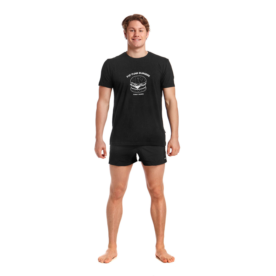 Funky Trunks Herren T-Shirt Crew Neck Fat Funk