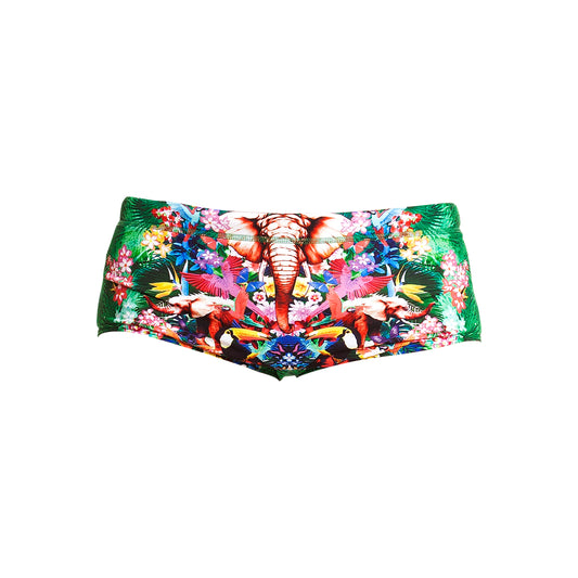Funky Trunks boys' swim shorts Sidewinder Jungle Boogie 