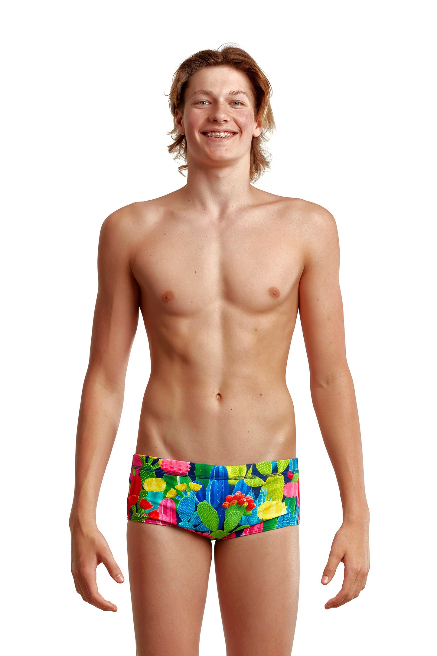 Funky Trunks Jungs Badehose Sidewinder Cacti High