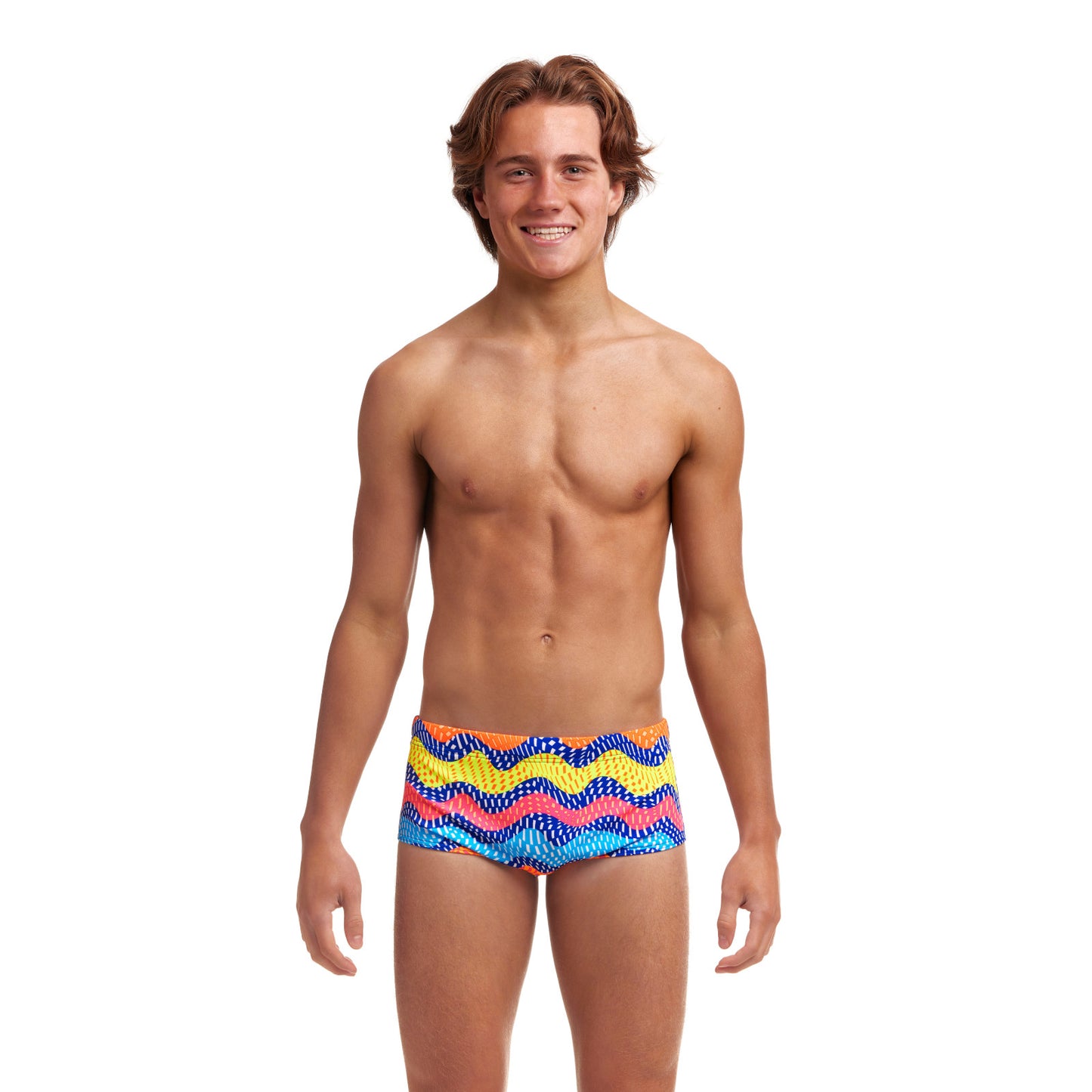 Funky Trunks Jungs Badehose Sidewinder Rocky Wave