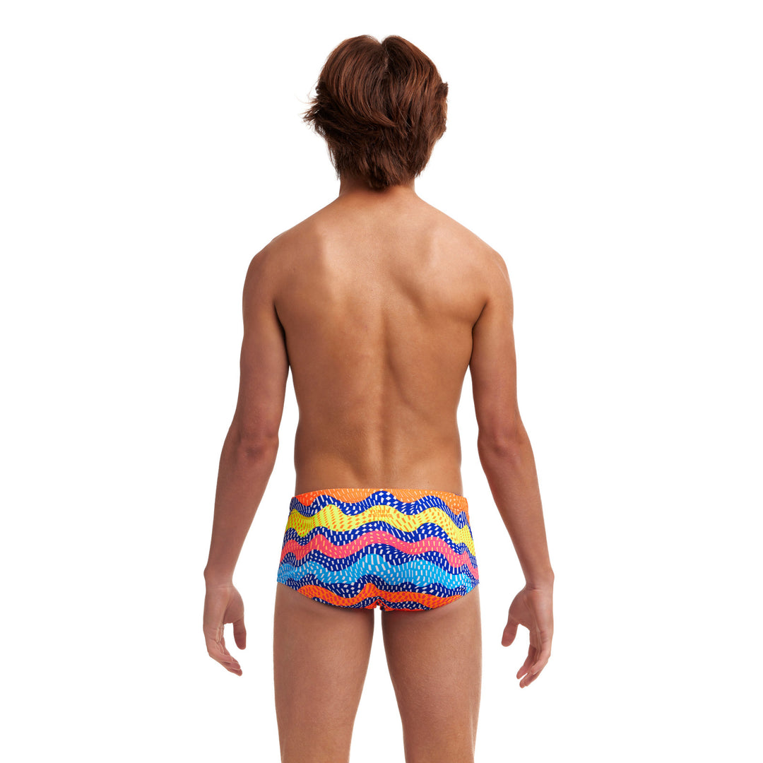 Funky Trunks Jungs Badehose Sidewinder Rocky Wave